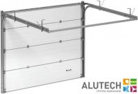 Гаражные автоматические ворота ALUTECH Trend размер 2500х2125 мм в Алупке 