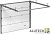 Гаражные автоматические ворота ALUTECH Trend размер 2750х2750 мм в Алупке 
